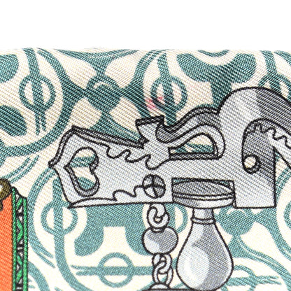 Hermes Silk Mors Et Gourmettes Remix Twilly 5 of 6
