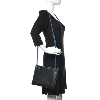 MCM Visetos Crossbody Pouch Black 2 of 16