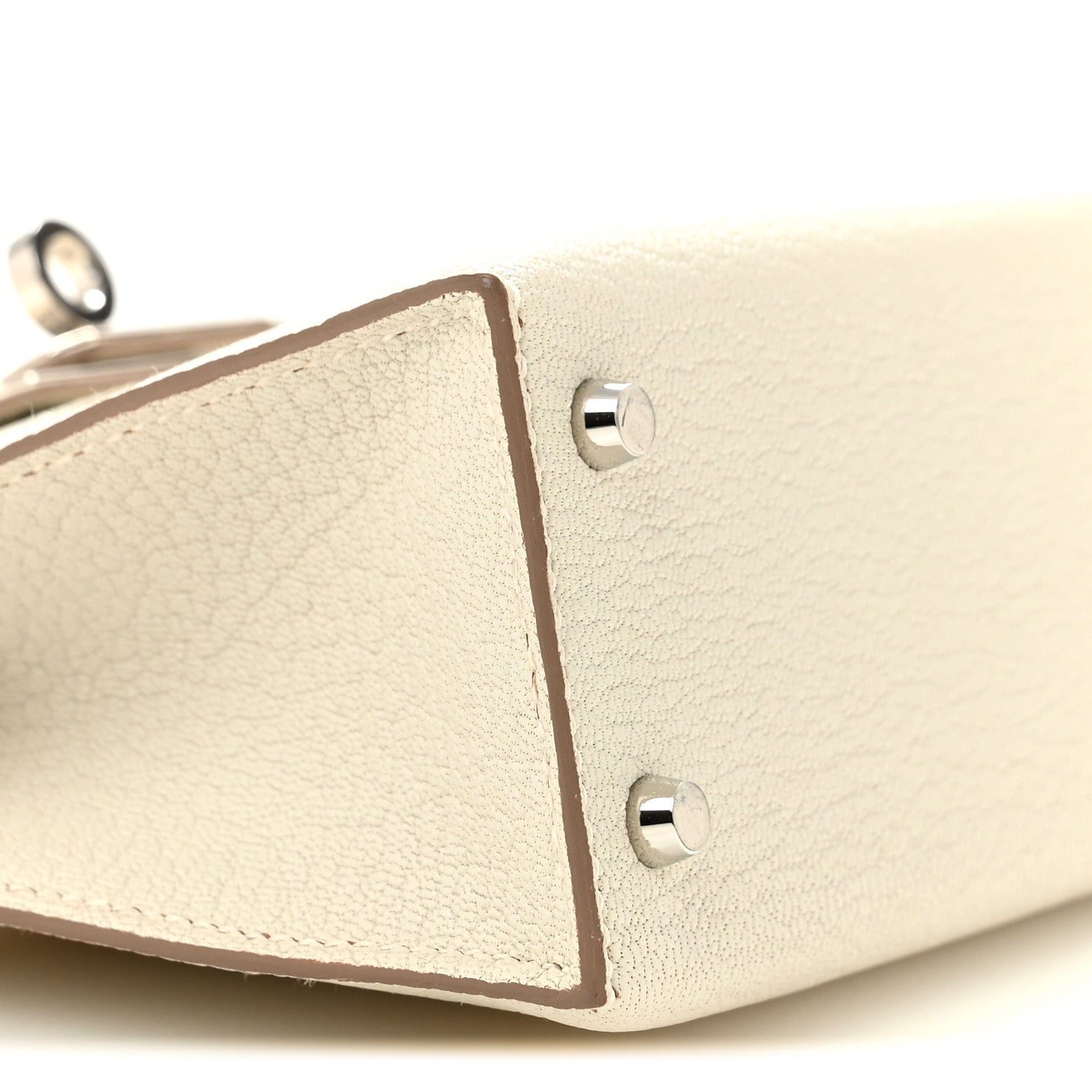 Hermes Chevre Mysore Mini Kelly Sellier 20 Mushroom 9 of 11