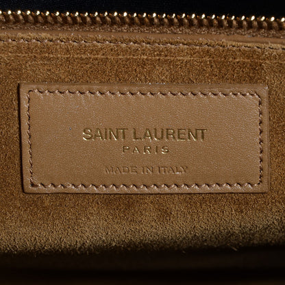 Saint Laurent Calfskin Small Sac De Jour Dark Beige 7 of 9