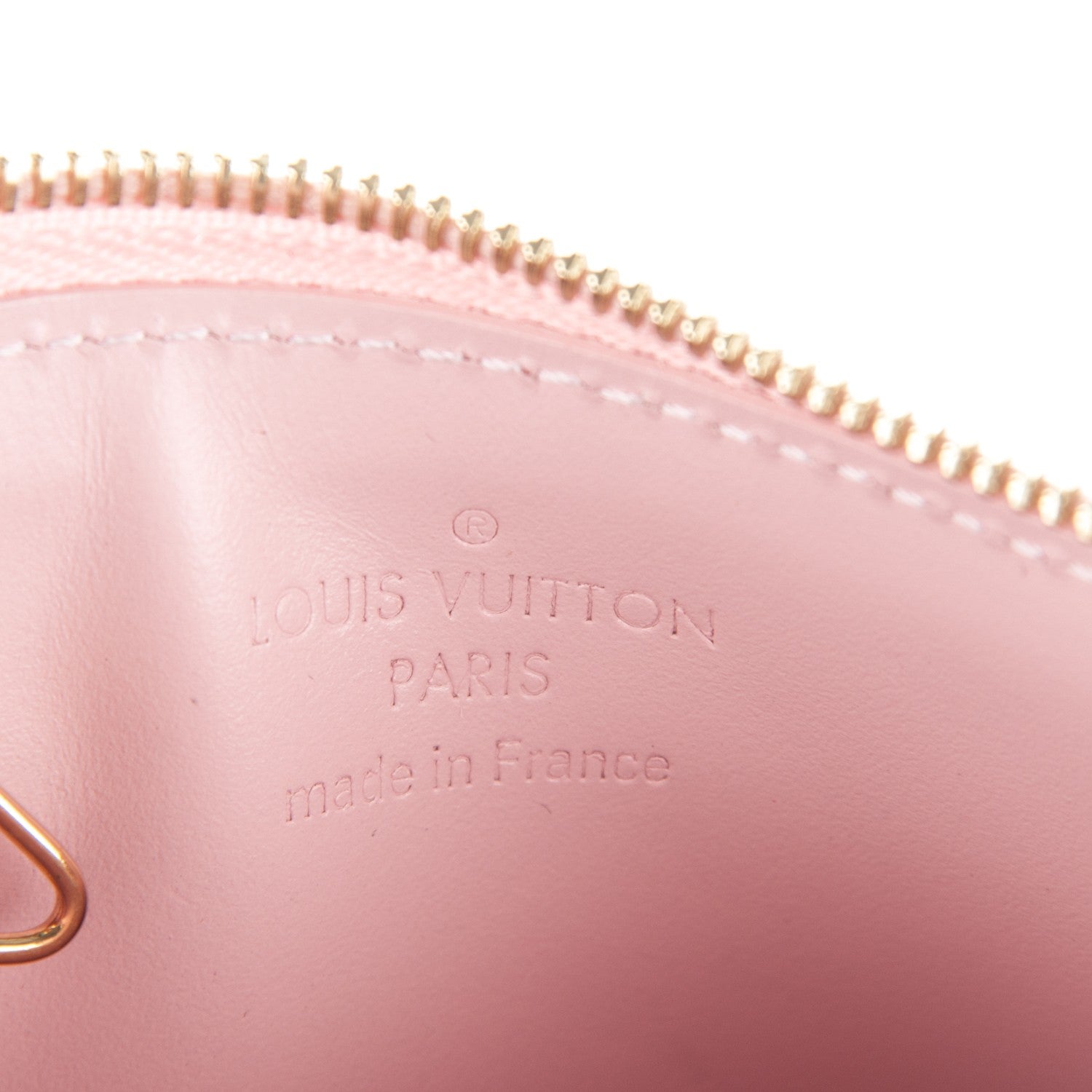 Louis Vuitton Vernis Key Pouch Rose Ballerine 6 of 7