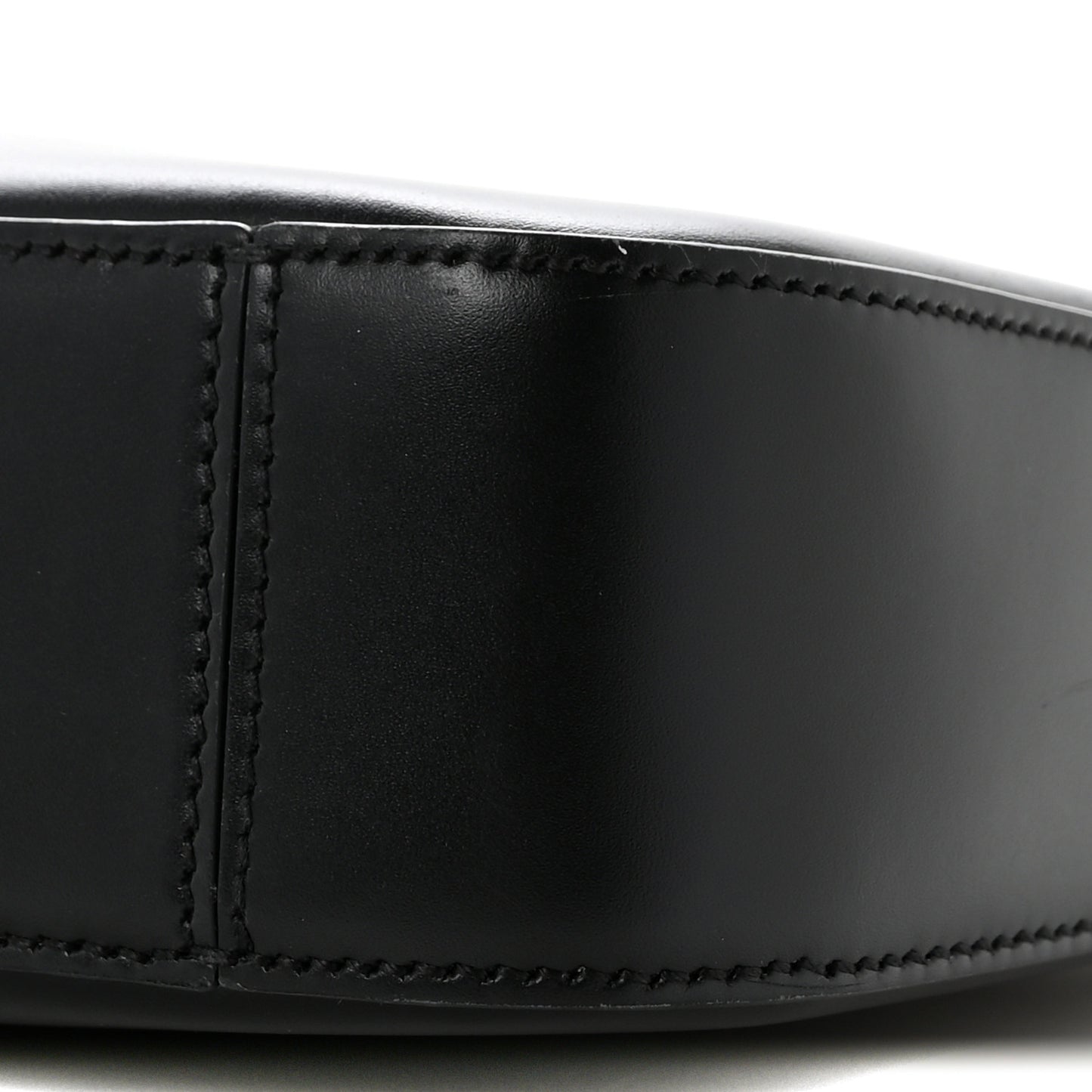 Smooth Calfskin TB Shoulder Bag Black