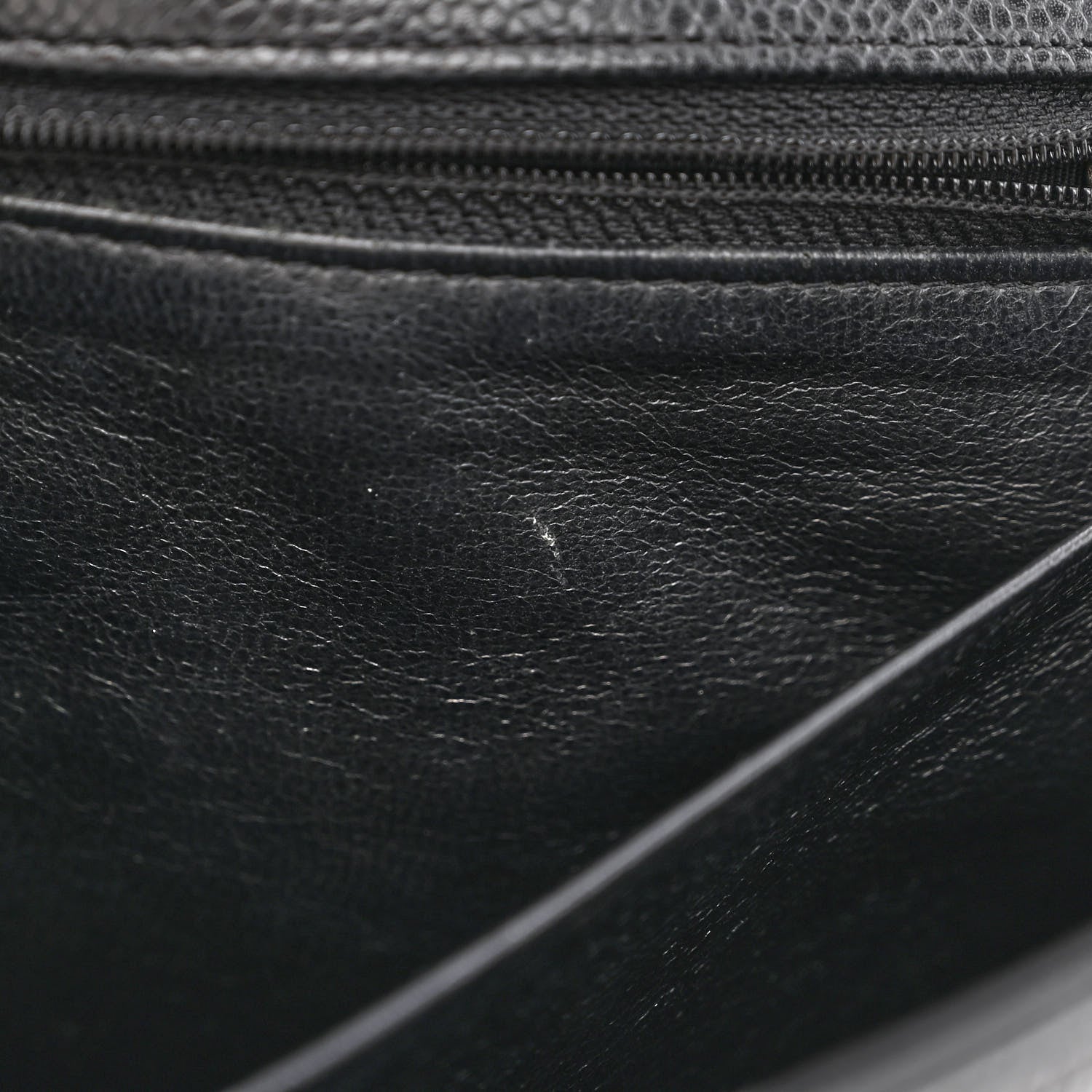 Chanel Caviar Quilted Jumbo Single Flap Black 12 of 14