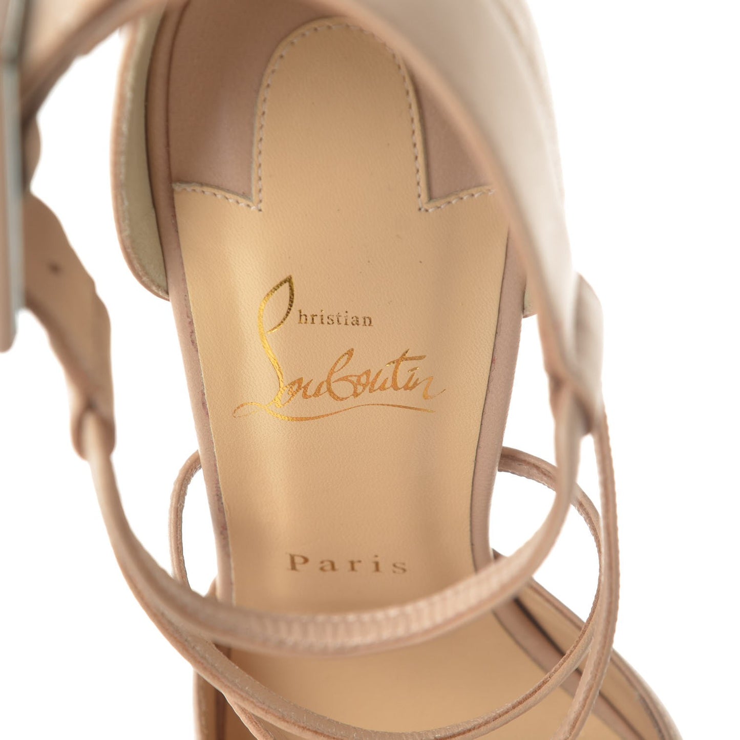 Shiny Nappa Suzanna 100 Pumps 40 Nude