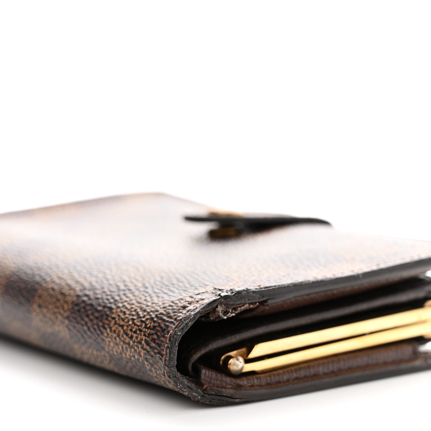 Damier Ebene French Purse Wallet