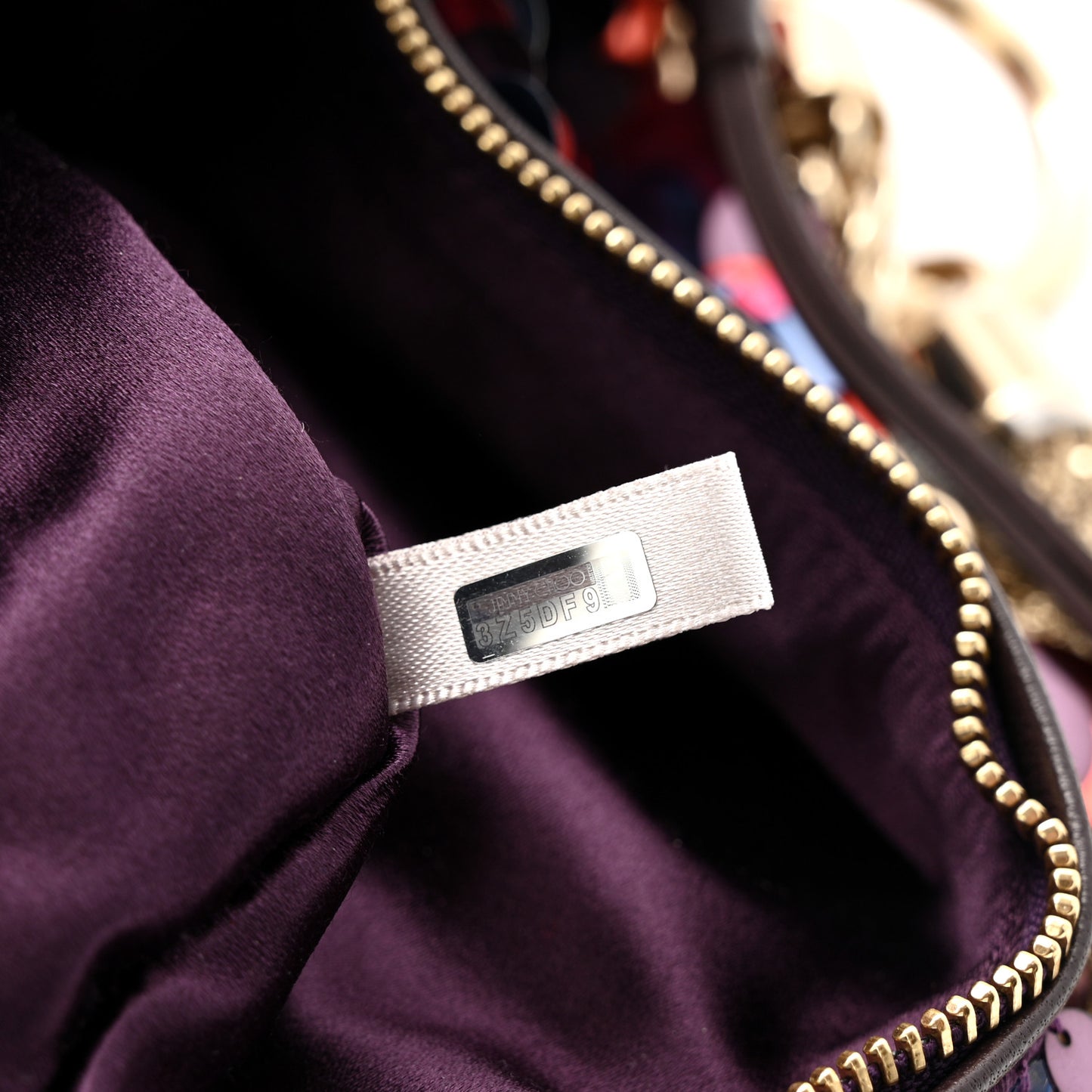 Maxi Sequin Embroidery Callie Bag Raspberry Mix