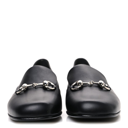 Gucci Calfskin Horsebit Loafers 36.5 Black 3 of 11