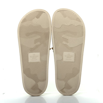 Valentino Garavani Rubber Rockstud Slide Sandals 41 Light Ivory 5 of 9
