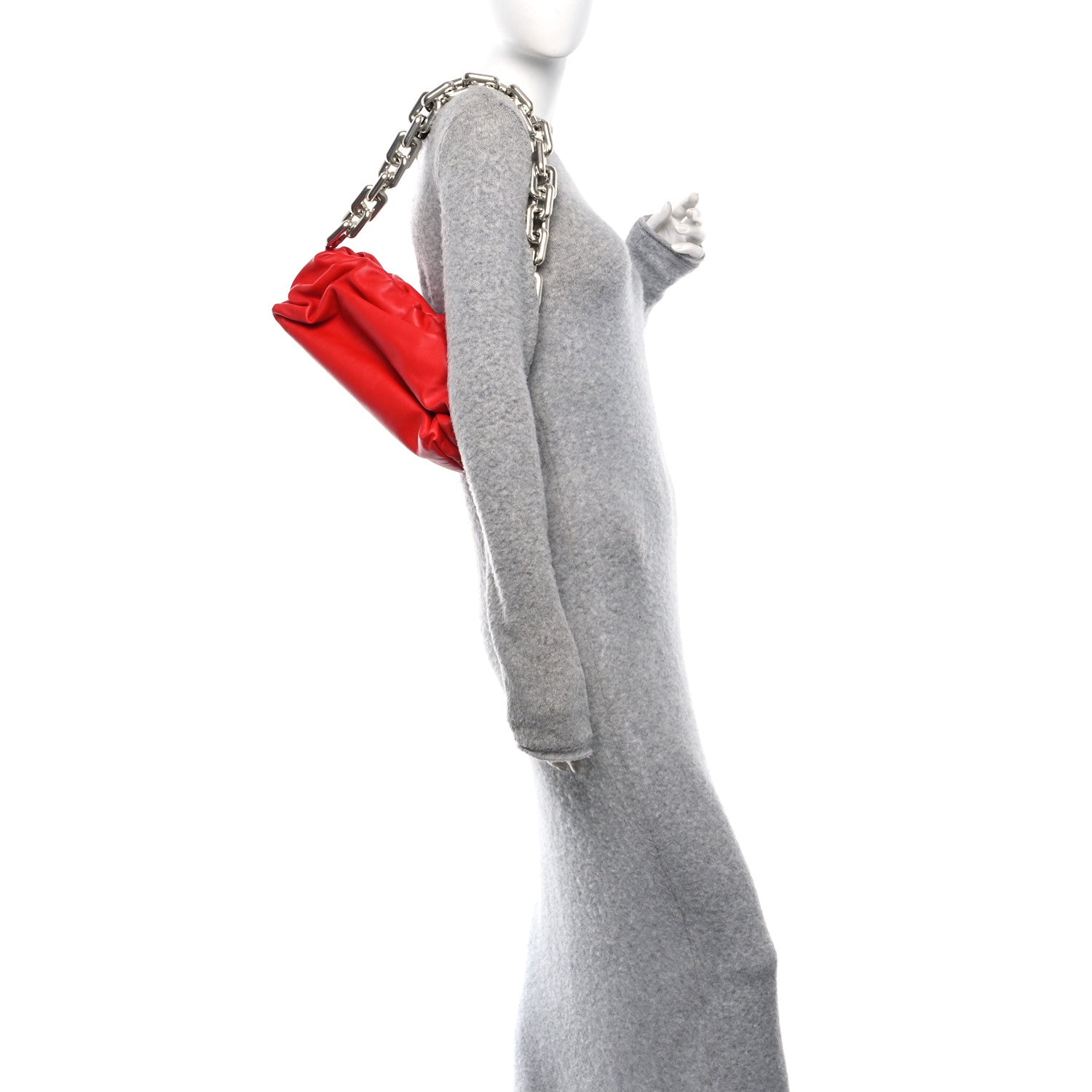 Bottega Veneta Calfskin The Pouch Chain Nail Polish 2 of 10
