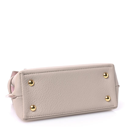 Louis Vuitton Soft Calfskin Mini Lockme Ever Greige 4 of 10