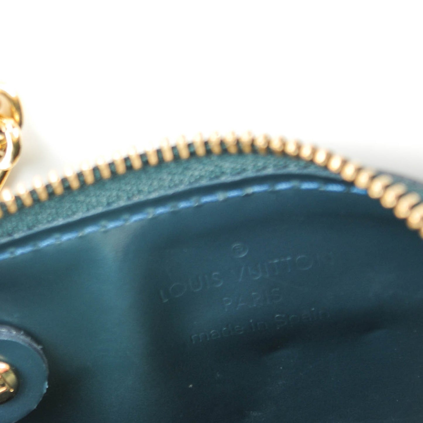 Vernis Key Pouch Blue Nuit