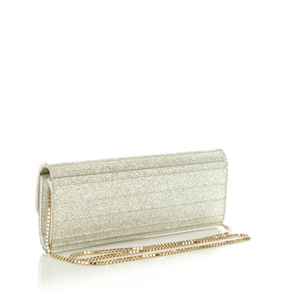 Jimmy Choo Acrylic Glitter Sweetie Clutch Champagne 3 of 7