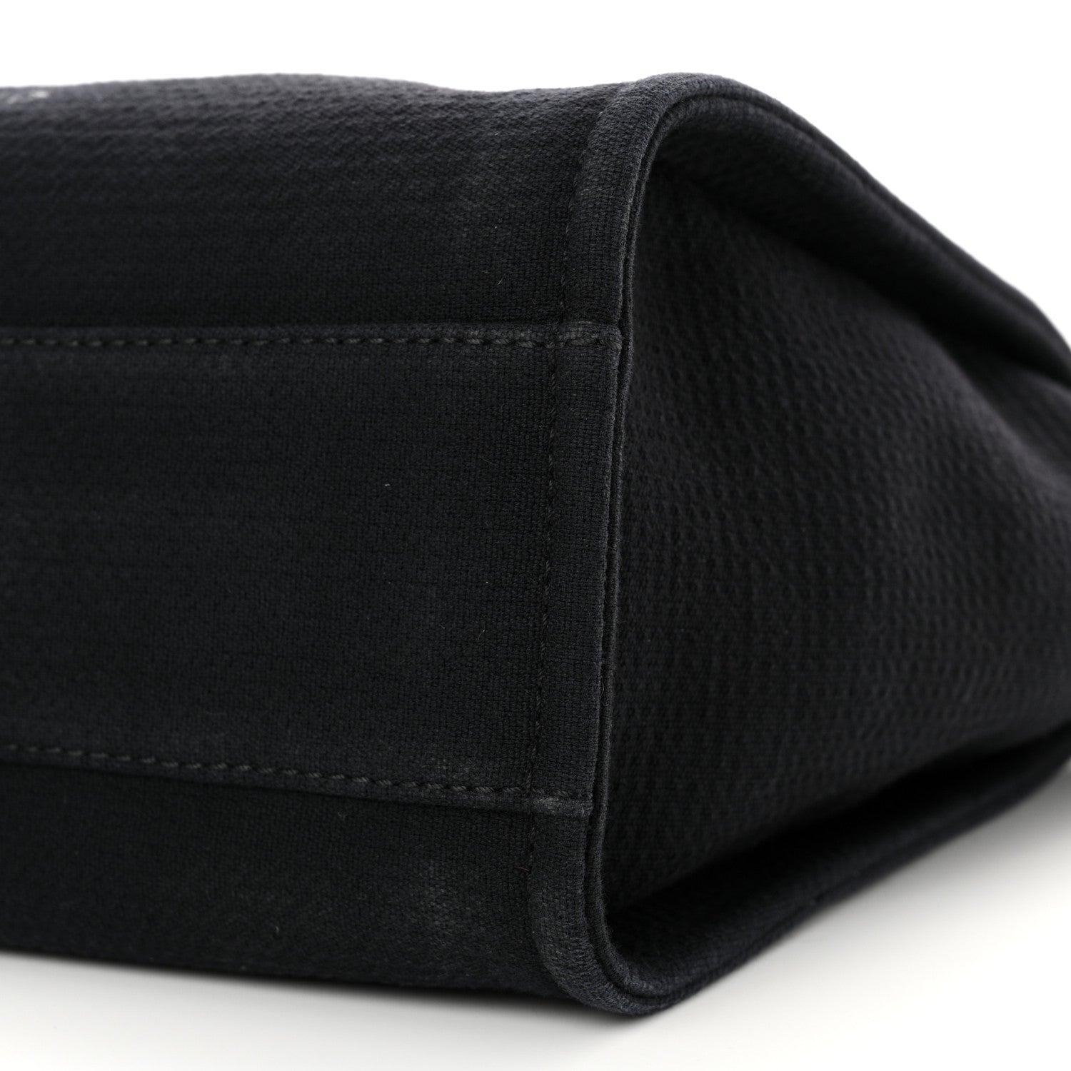 Chanel Mixed Fibers Small Deauville Black 10 of 12