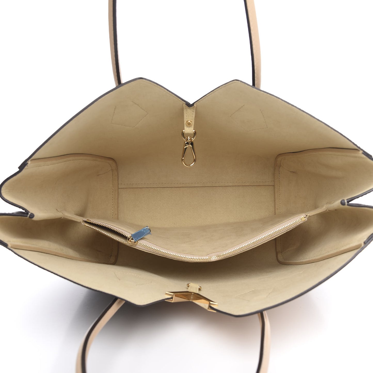Calfskin Monogram Kimono Tote Dune