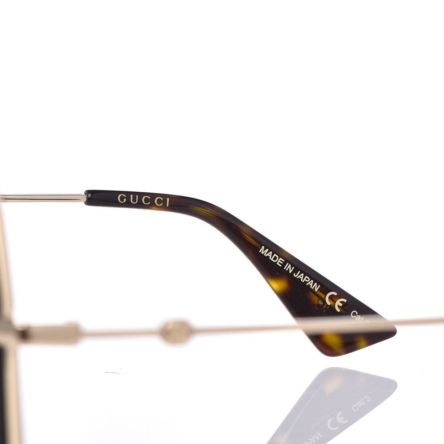 Acetate Oversize Square Frame GG0106S Sunglasses Black