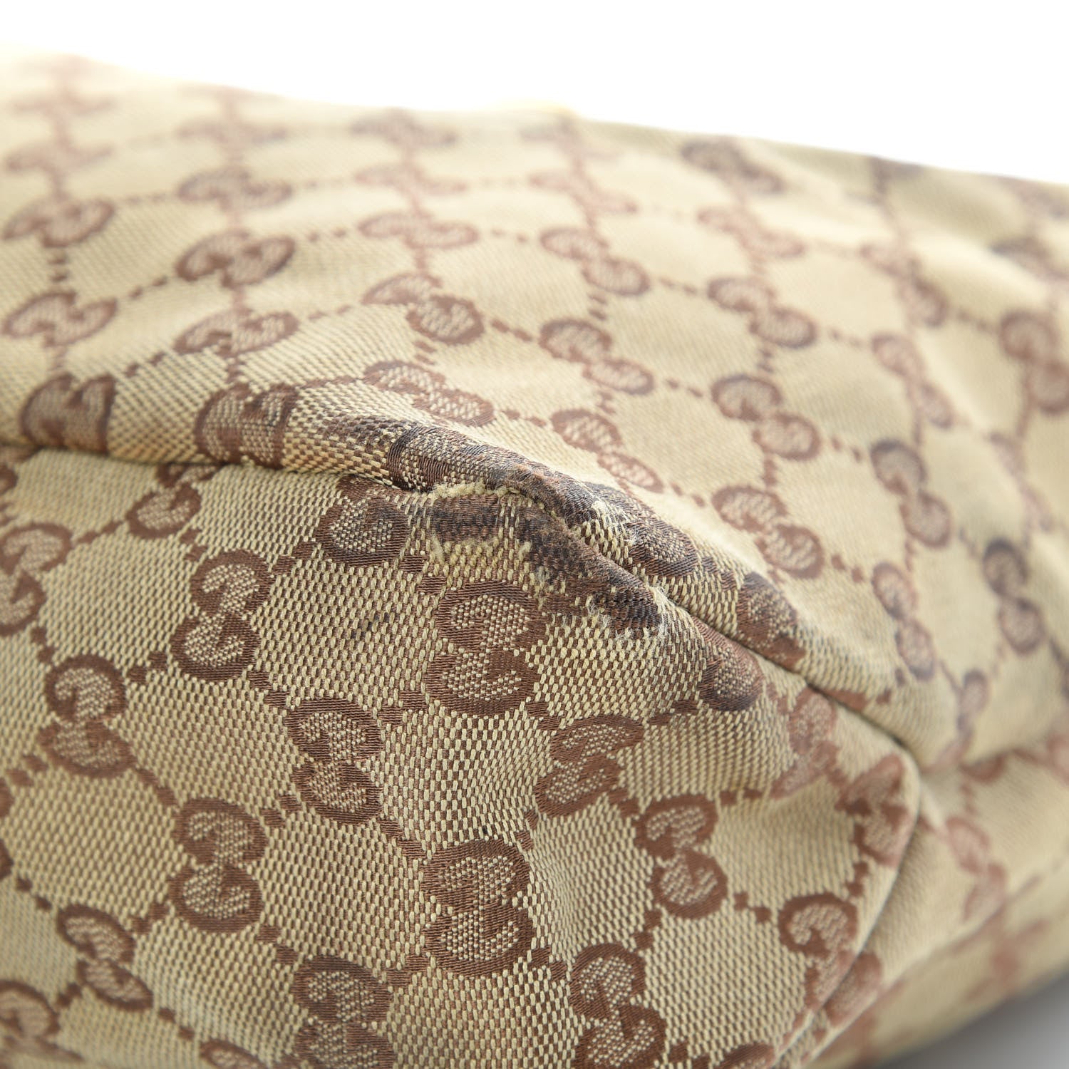 Gucci Monogram Medium Horsebit Chain Hobo Dark Brown 11 of 19