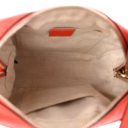 Gucci Pebbled Calfskin Small Soho Disco Bag Sun Orange 5 of 10