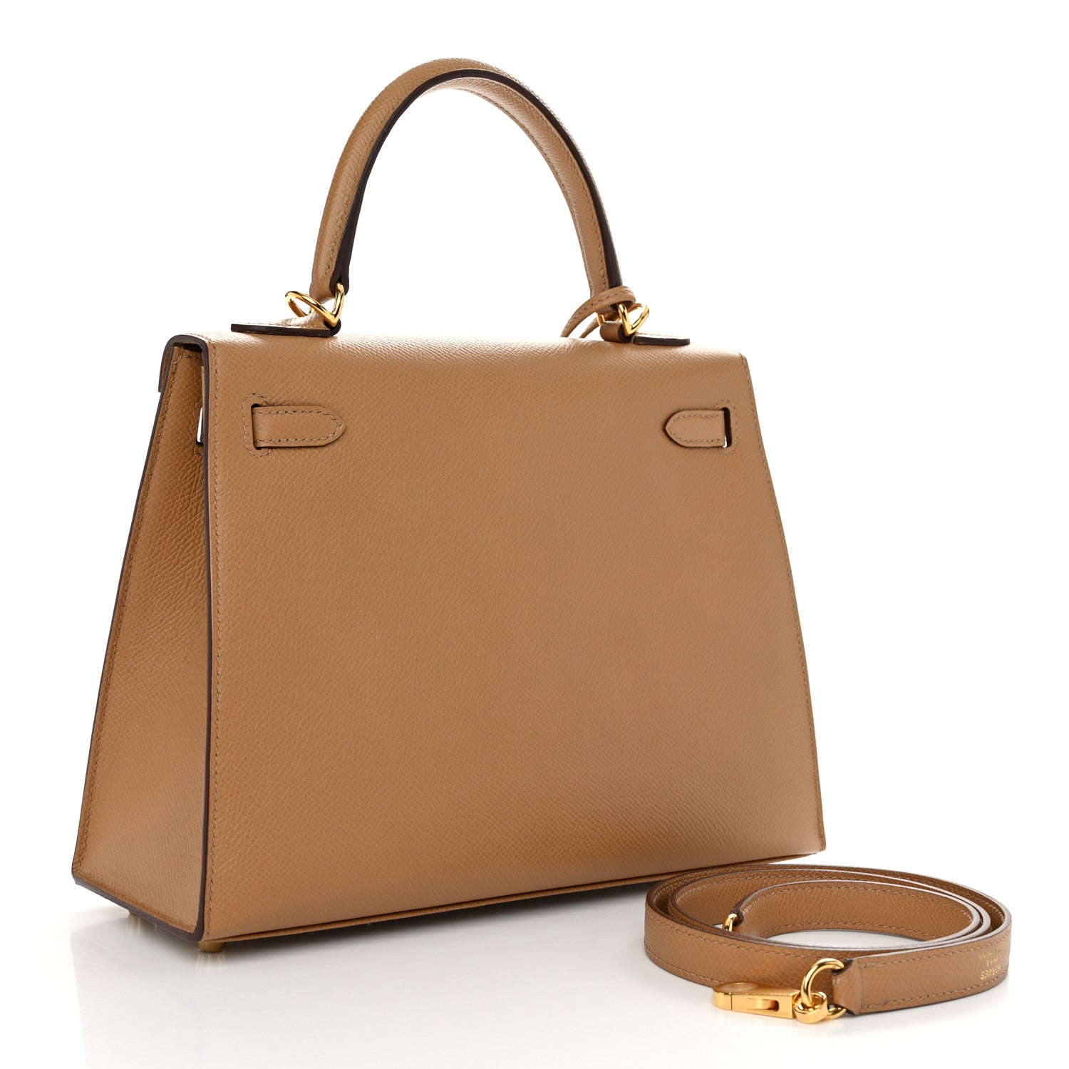 Hermes Epsom Kelly Sellier 25 Biscuit 4 of 14