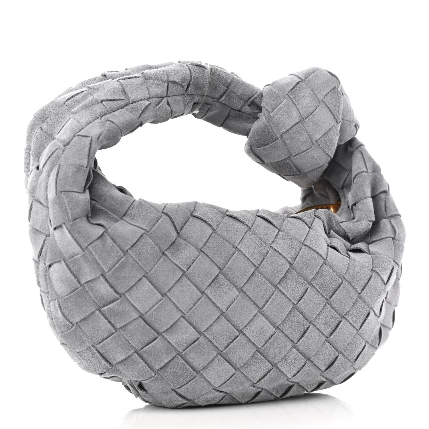 Bottega Veneta Suede Intrecciato Mini Jodie Thunder 3 of 10