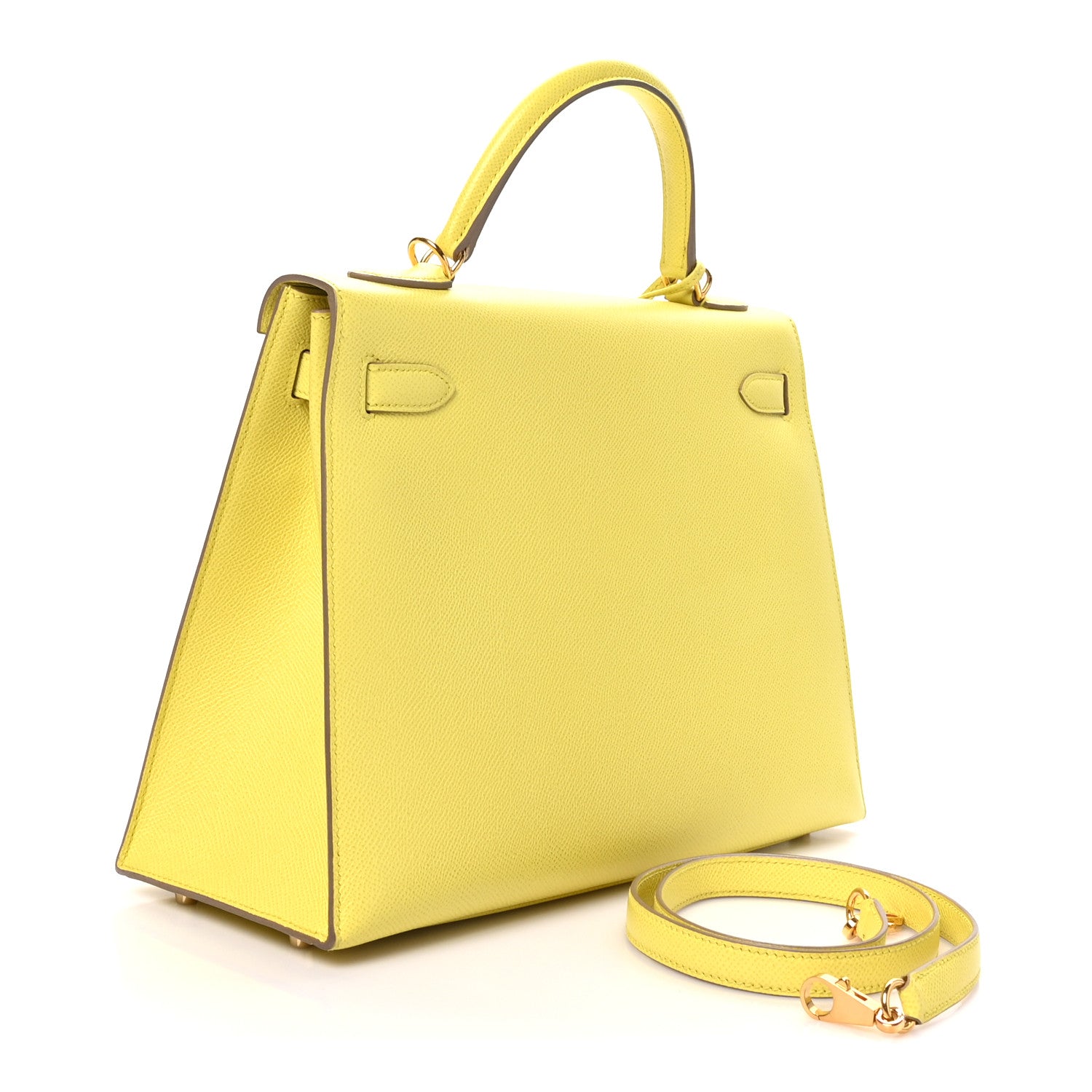 Hermes Epsom Kelly Sellier 32 Soufre 3 of 10
