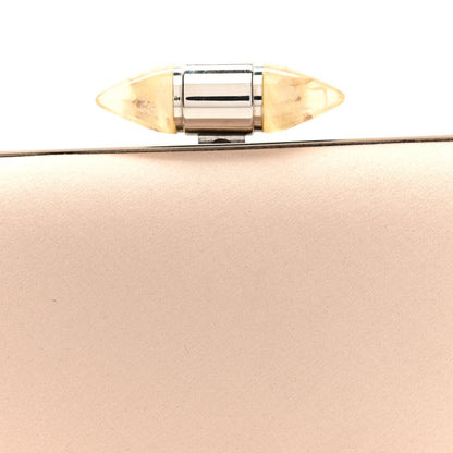 Givenchy Satin Resin Clutch Beige 7 of 9