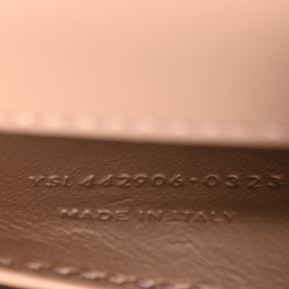 Saint Laurent Calfskin Medium Monogram Sunset Dark Beige 7 of 13
