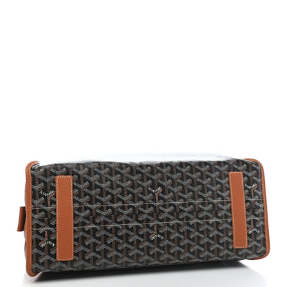 Goyard Goyardine Sac Hardy Pet Carrier PM Black Gold 5 of 9