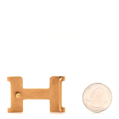 Hermes Polished 24mm Constance H Belt Buckle Gold 2 of 3