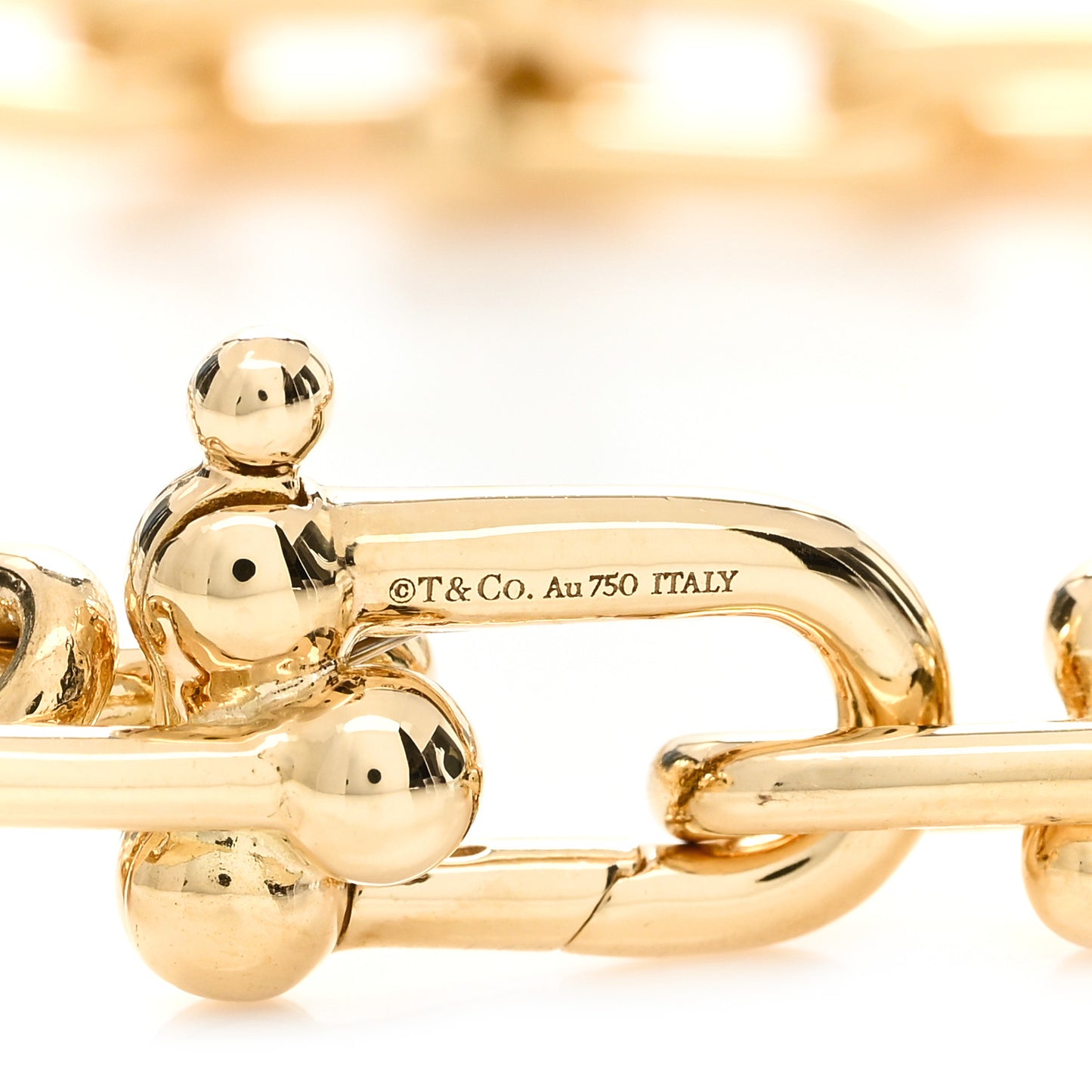 18K Yellow Gold Small HardWear Link Bracelet