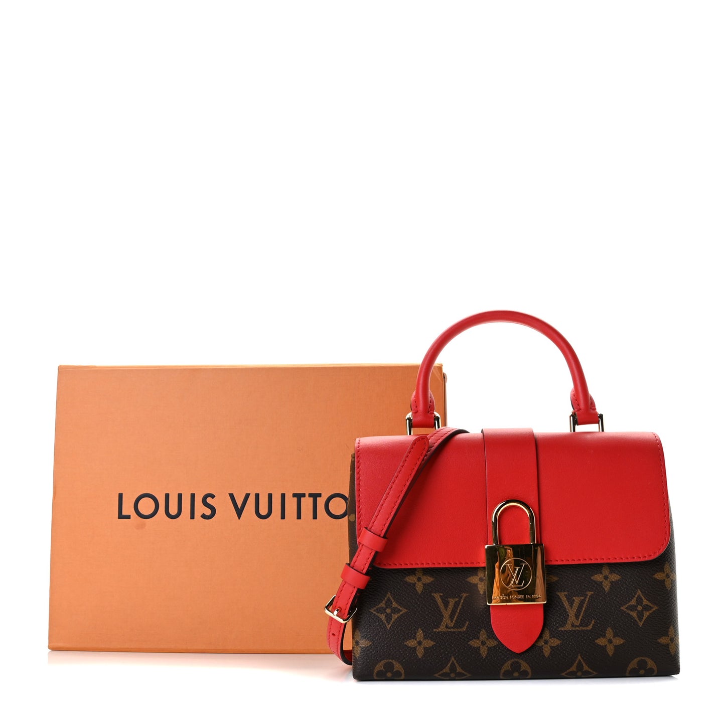Monogram Locky BB Coquelicot