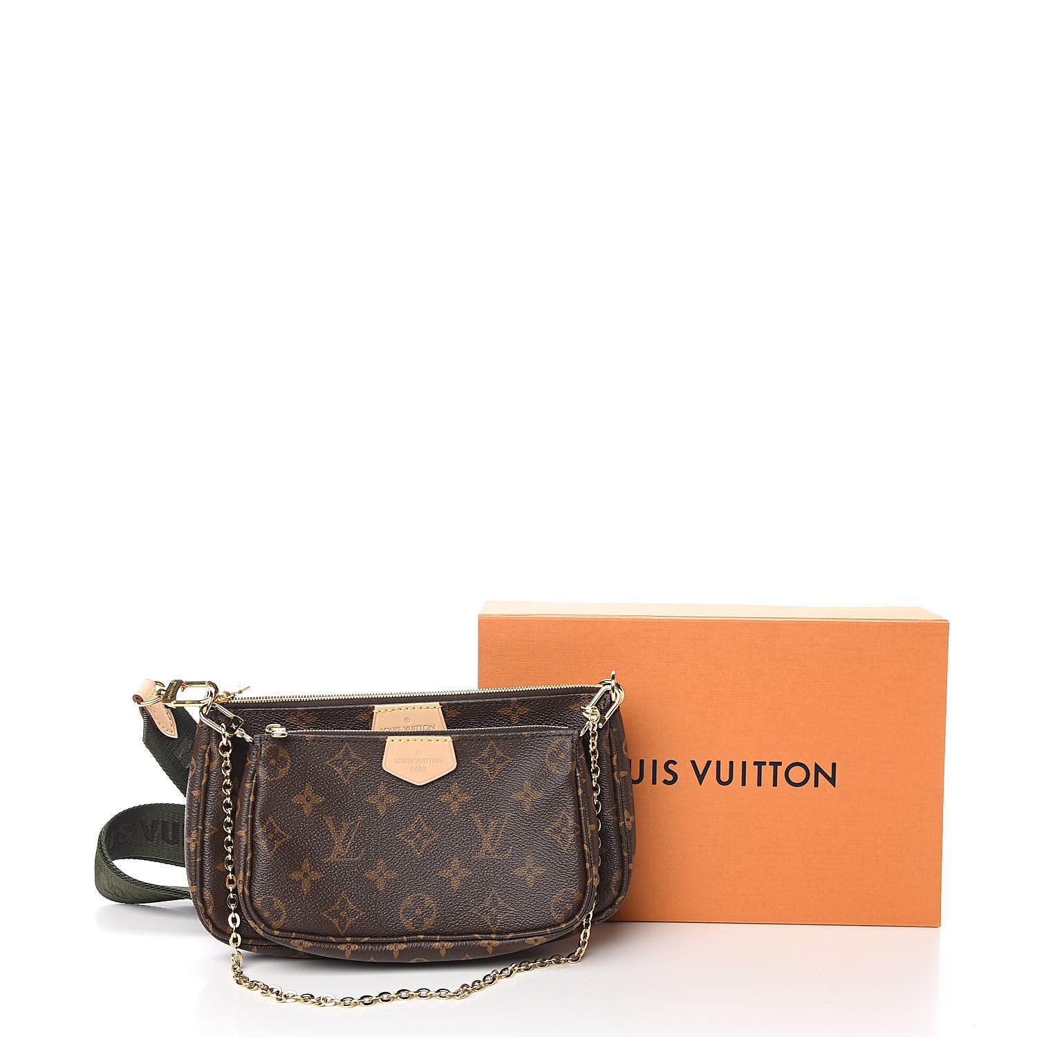 Louis Vuitton Monogram Multi Pochette Accessories Kaki 14 of 14