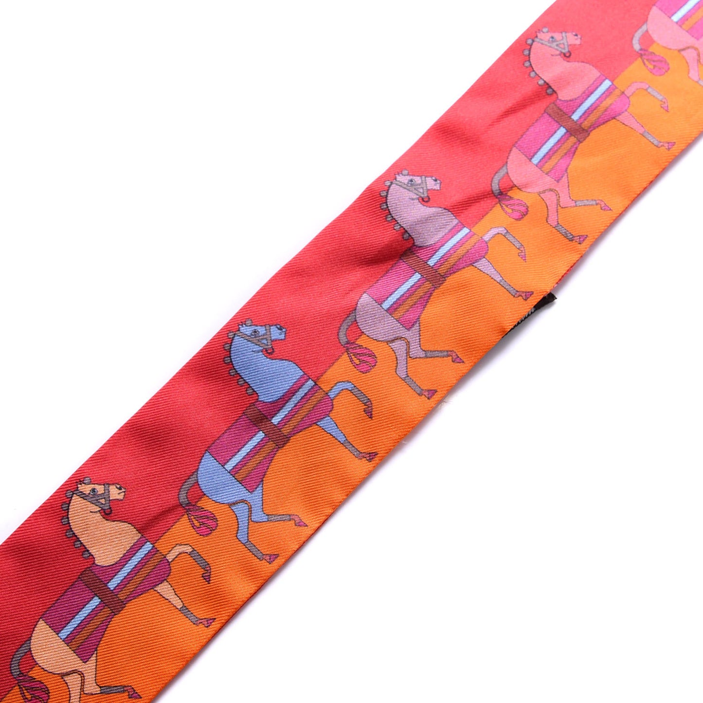 Silk Rocabar Twilly Orange Rouge Framboise