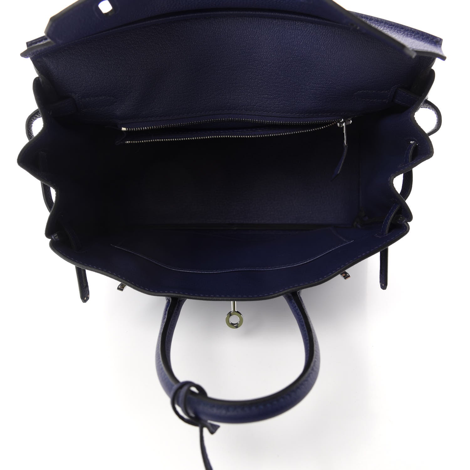 Hermes Togo Birkin 25 Bleu Encre 5 of 11
