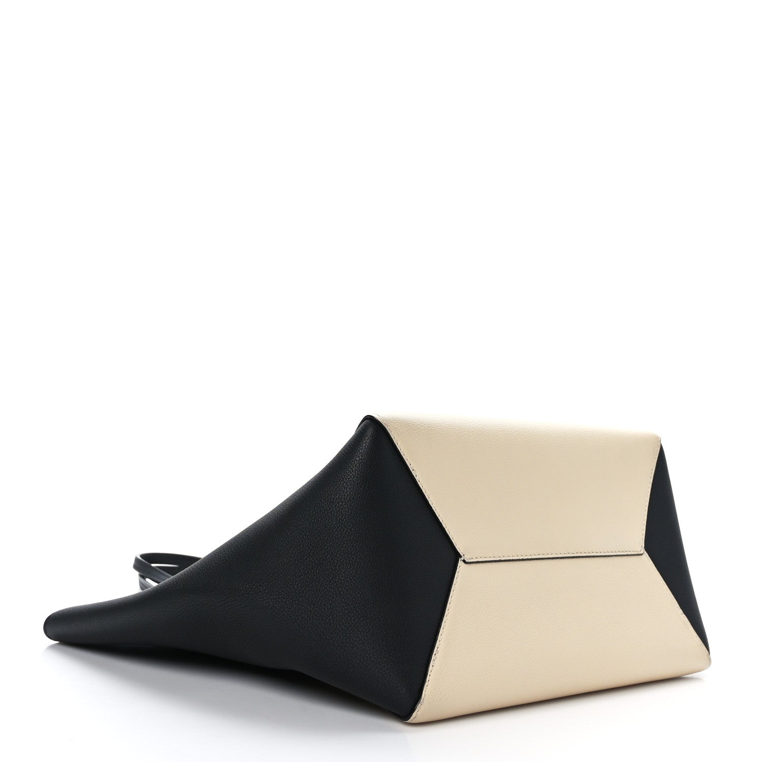Louis Vuitton Calfskin Lockme Go Tote Black Vanilla 4 of 8