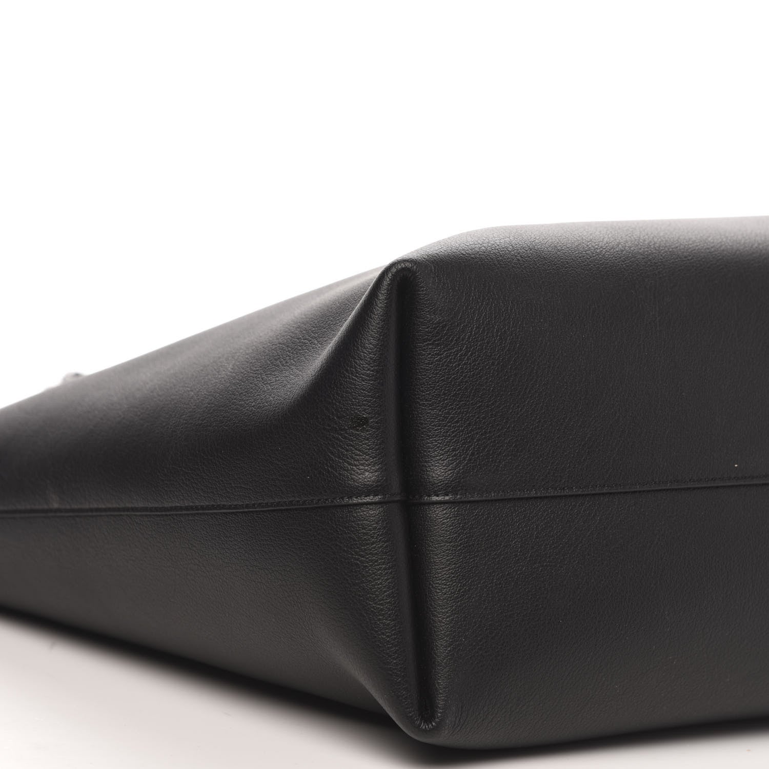 Saint Laurent Calfskin Large Shopping Tote Black 7 of 12
