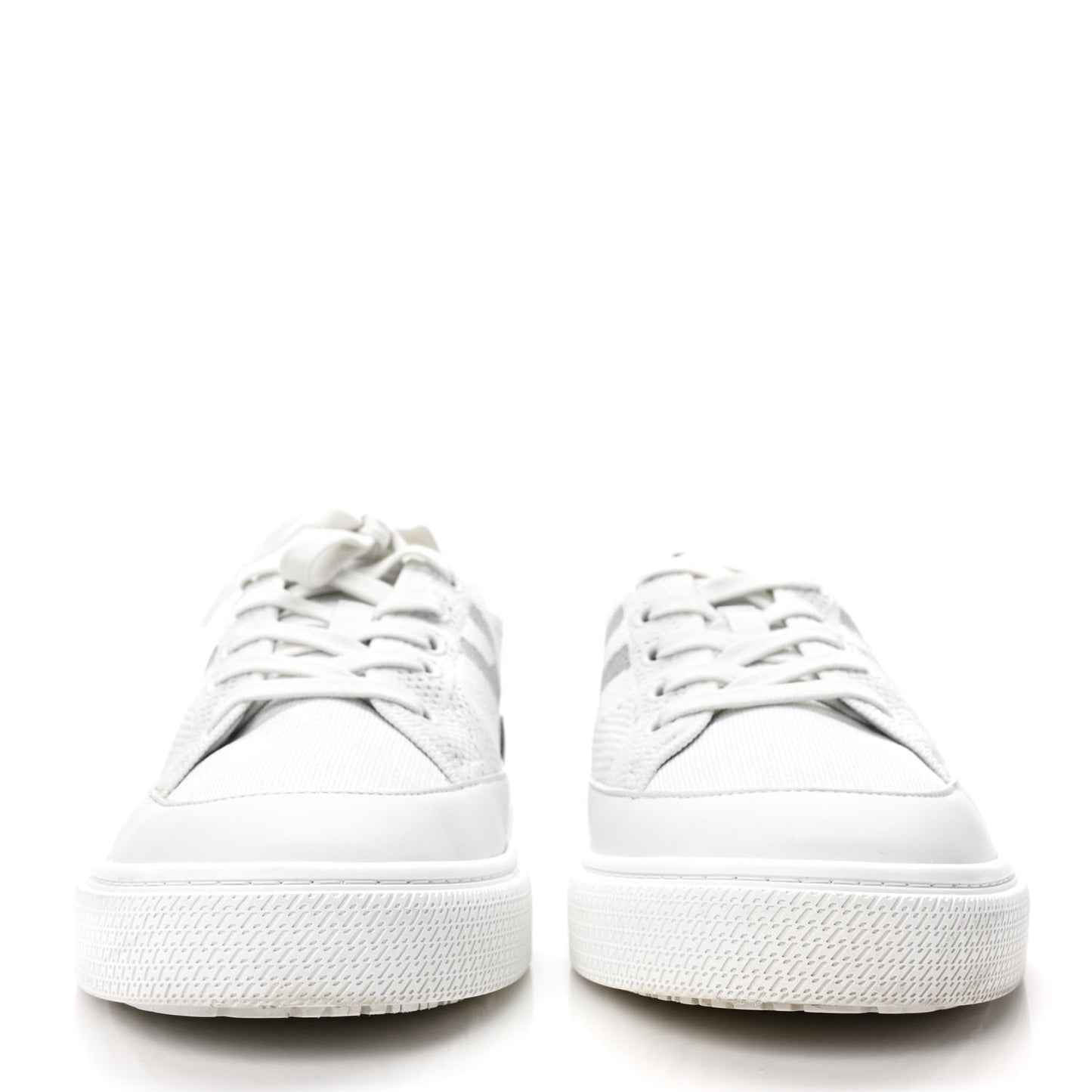 Calfskin Deep Sneakers 40 White Multicolor