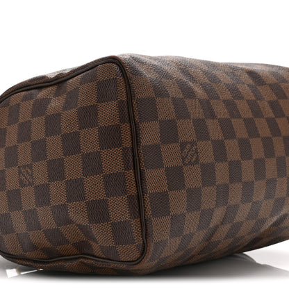 Louis Vuitton Damier Ebene Speedy 25 9 of 10
