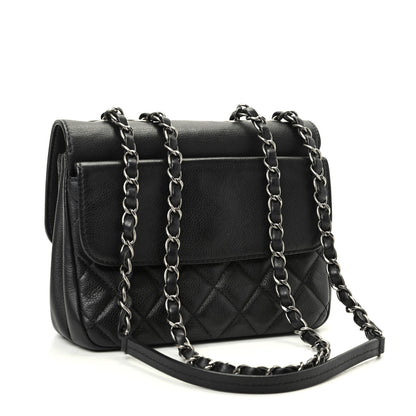 Chanel Caviar Quilted Mini All About Flap Bag Black 3 of 9