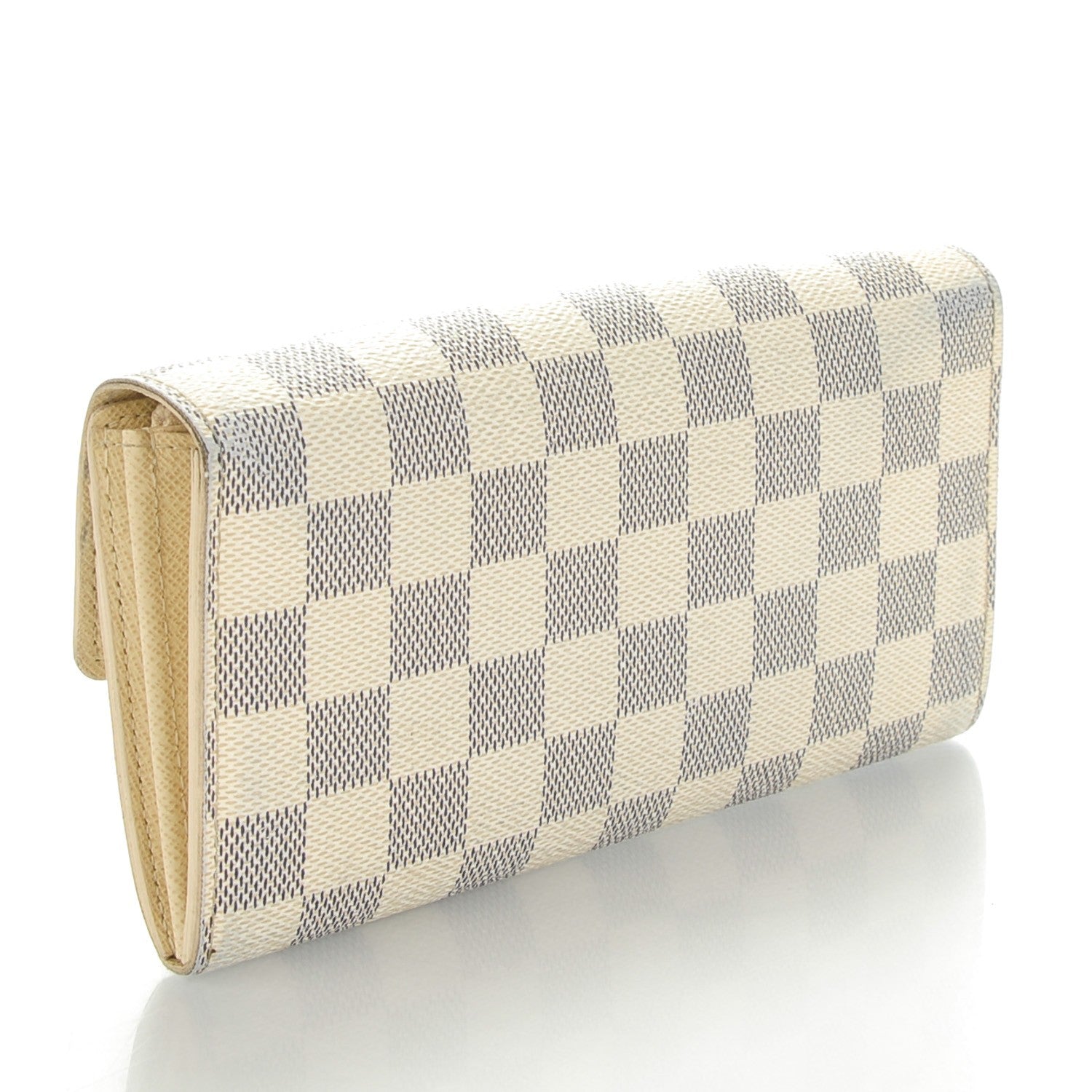 Louis Vuitton Damier Azur Sarah Wallet 3 of 9