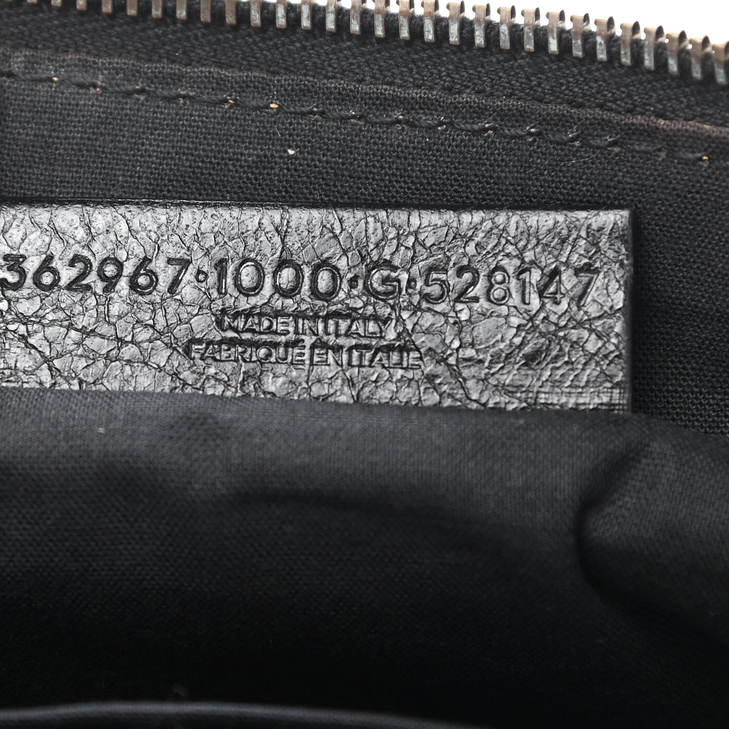 Balenciaga Agneau Classic Hardware Small Pouch Black 7 of 7
