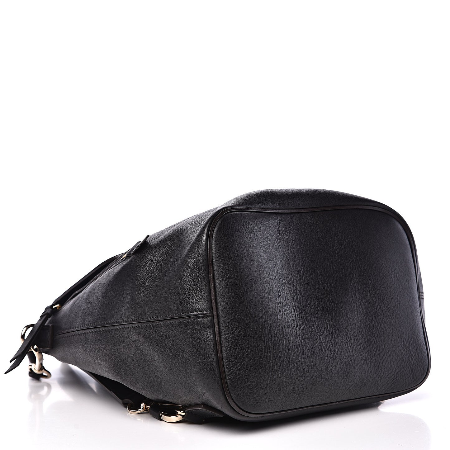 Suede Calfskin Medium Faye Backpack Black