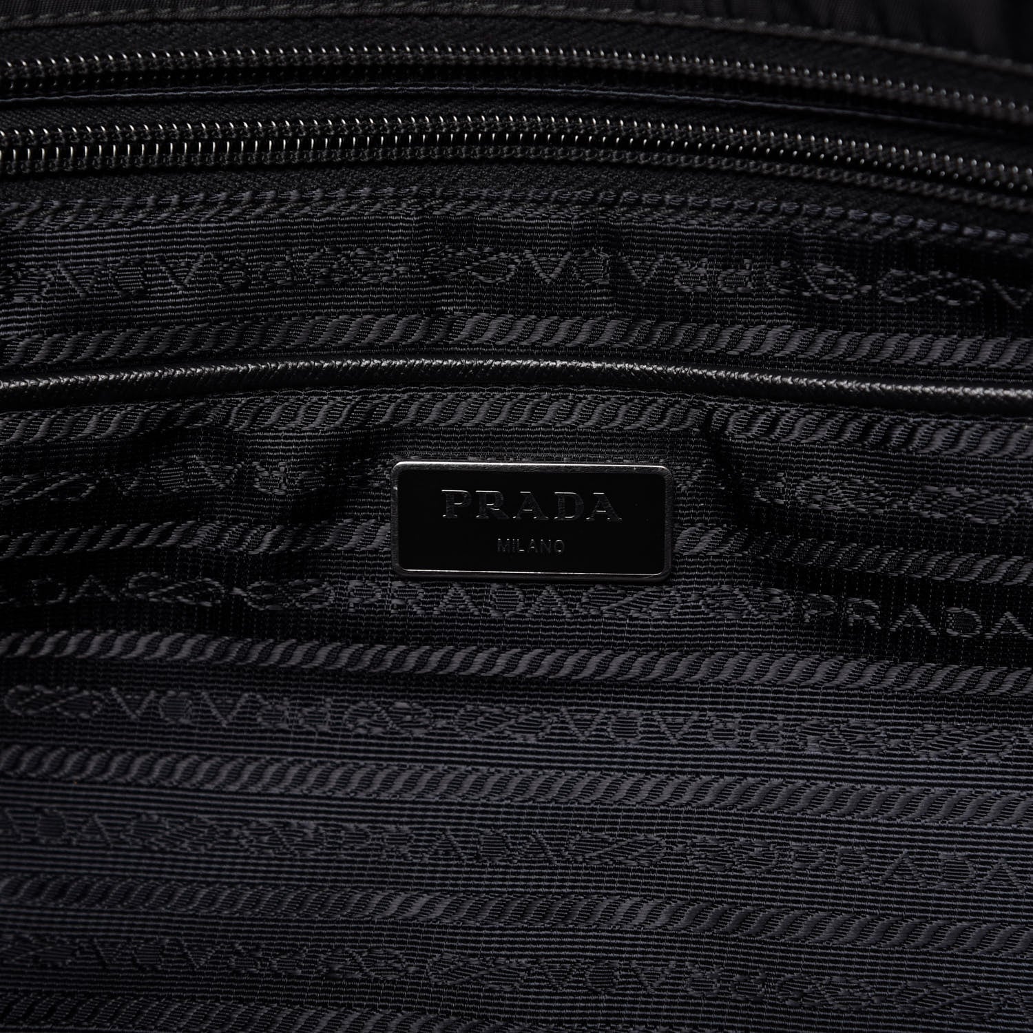 Prada Tessuto Nylon Tote Black 8 of 10
