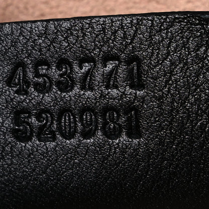 Gucci Guccissima Signature Large Shoulder Tote Bag Black 6 of 8