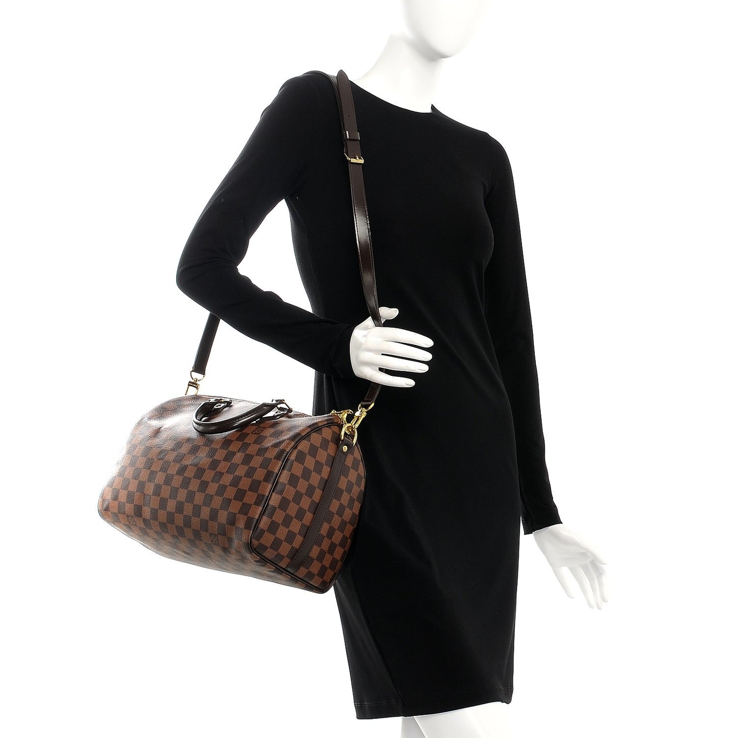 Damier Ebene Speedy Bandouliere 30