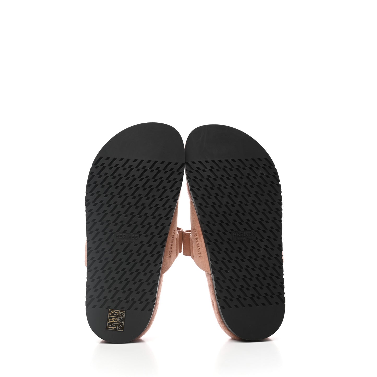 Suede Goatskin Woolskin Womens Chypre Sandals 37 Rose Aube