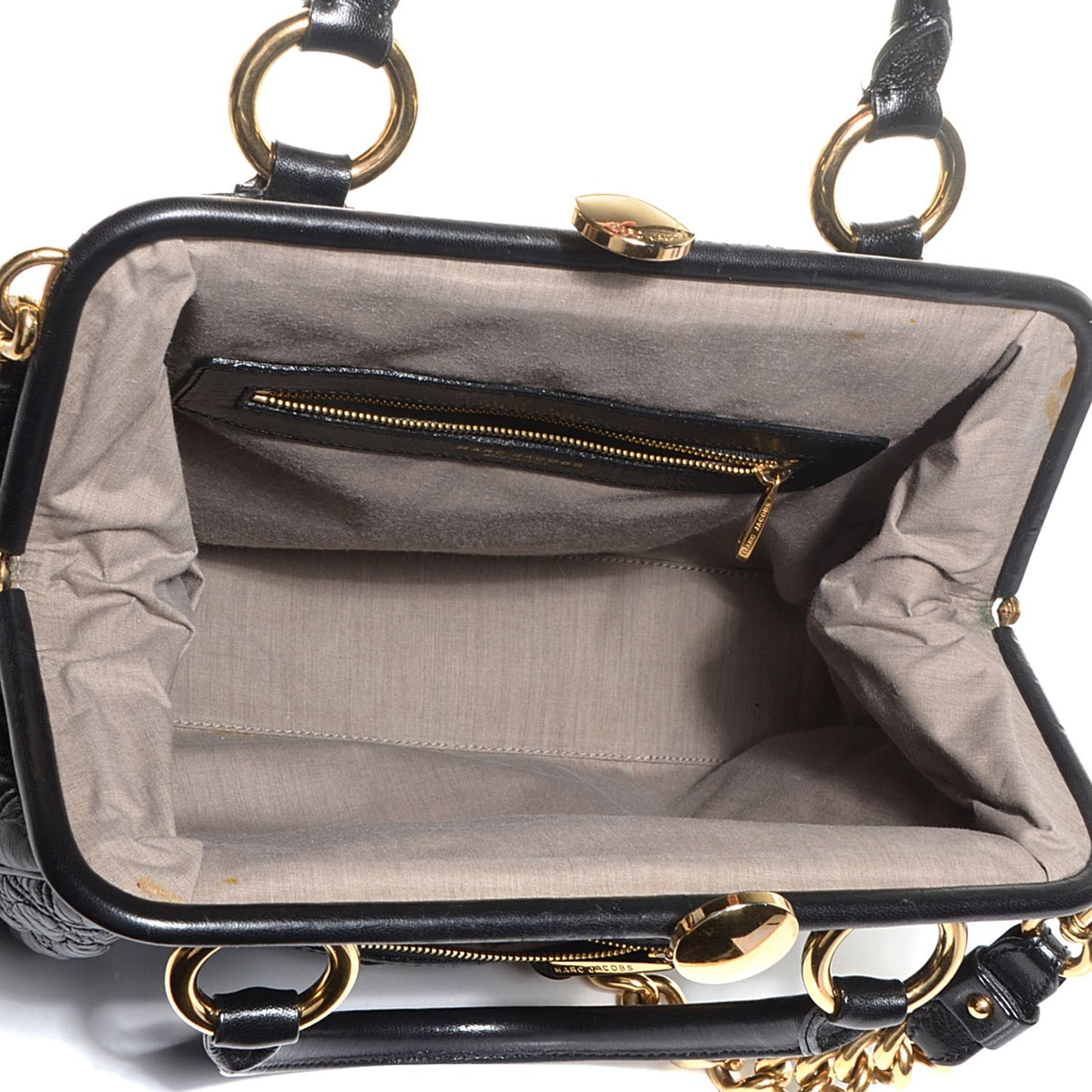 Elastic Quilted Stam Black