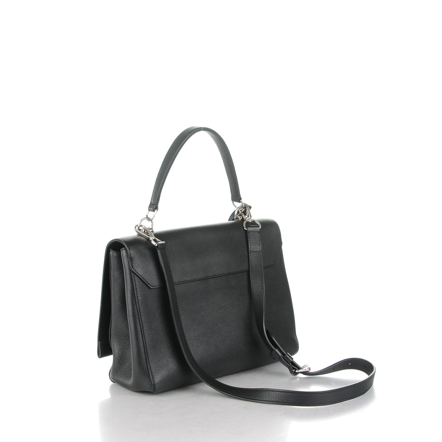 Louis Vuitton Soft Calfskin Lock Me II Black 3 of 8