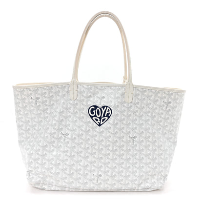 Goyard Goyardine Coeur Saint Louis PM White 1 of 12