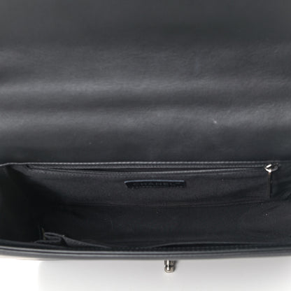 Chanel Lambskin Quilted Large Boy Flap Black 4 of 4