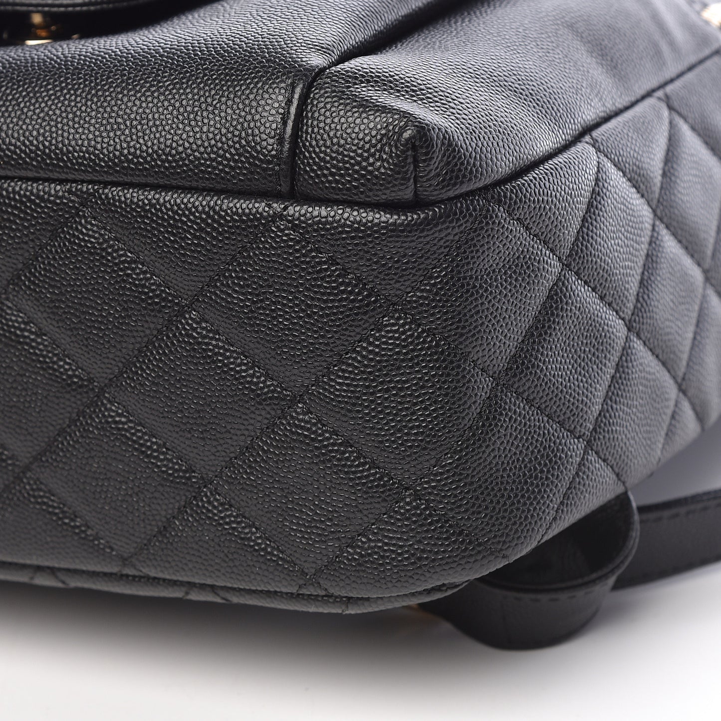 Caviar Quilted Large CC Day Backpack Black